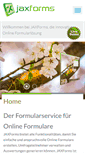 Mobile Screenshot of jaxforms.com